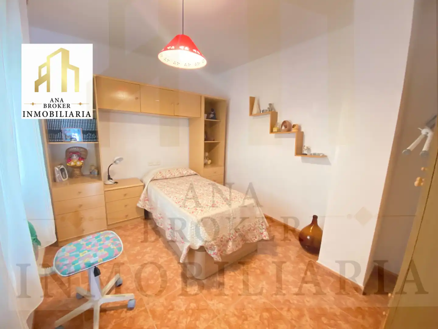Schlafzimmer von Wohnung zur Miete in Ronda mit Möbliert, Ofen und Waschmaschine