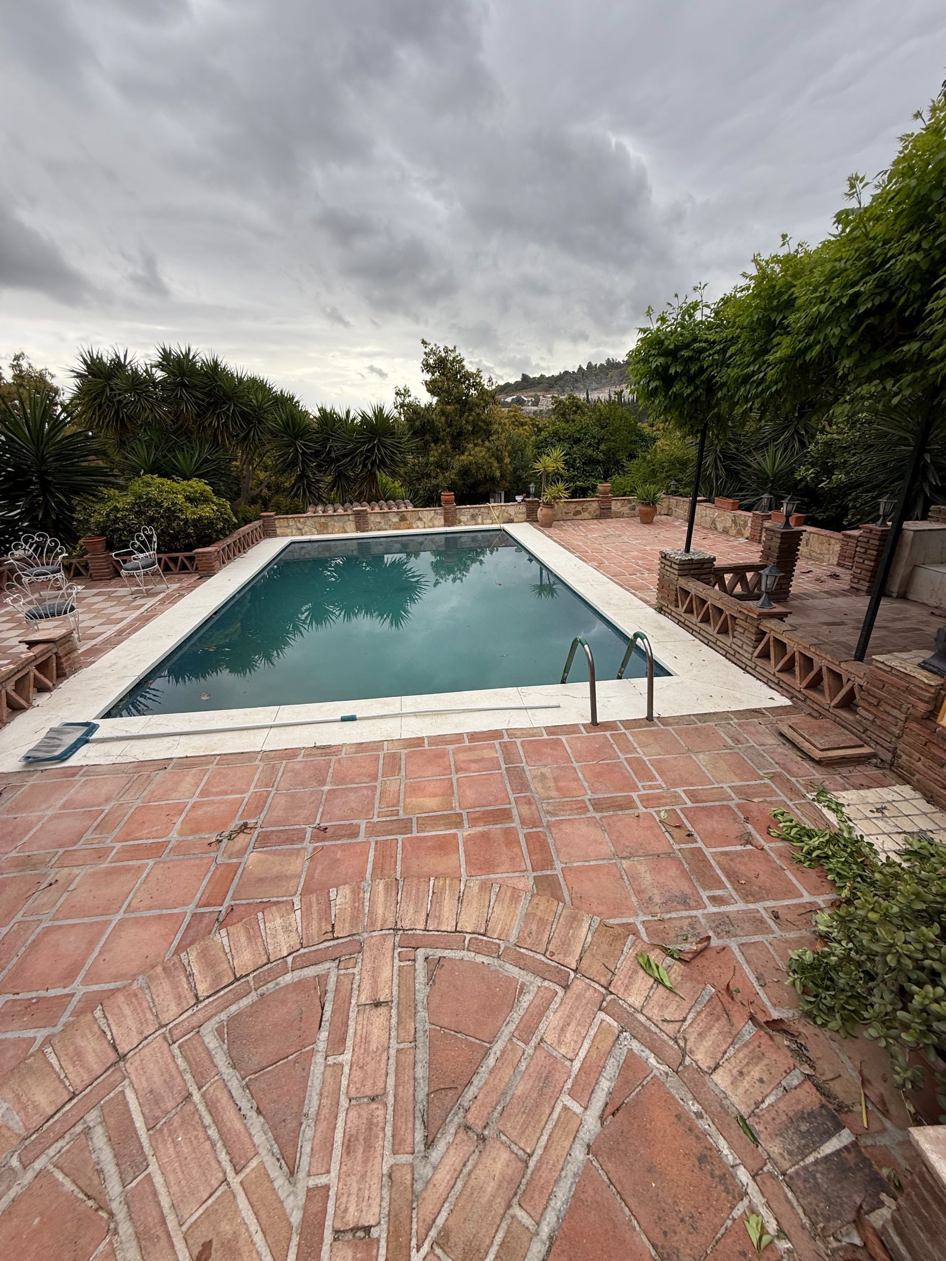 Piscina de Finca rústica en venda en Coín amb Aire condicionat, Calefacció i Jardí privat