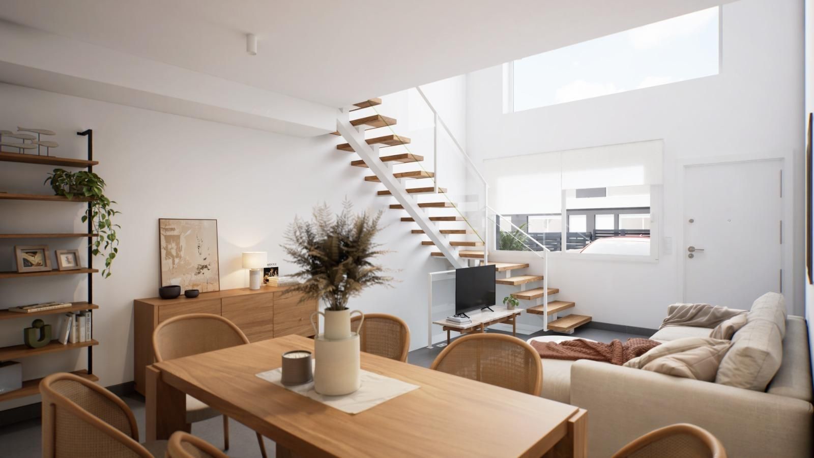 Sala d'estar de Casa o xalet en venda en Santa Pola amb Jardí privat i Piscina comunitària