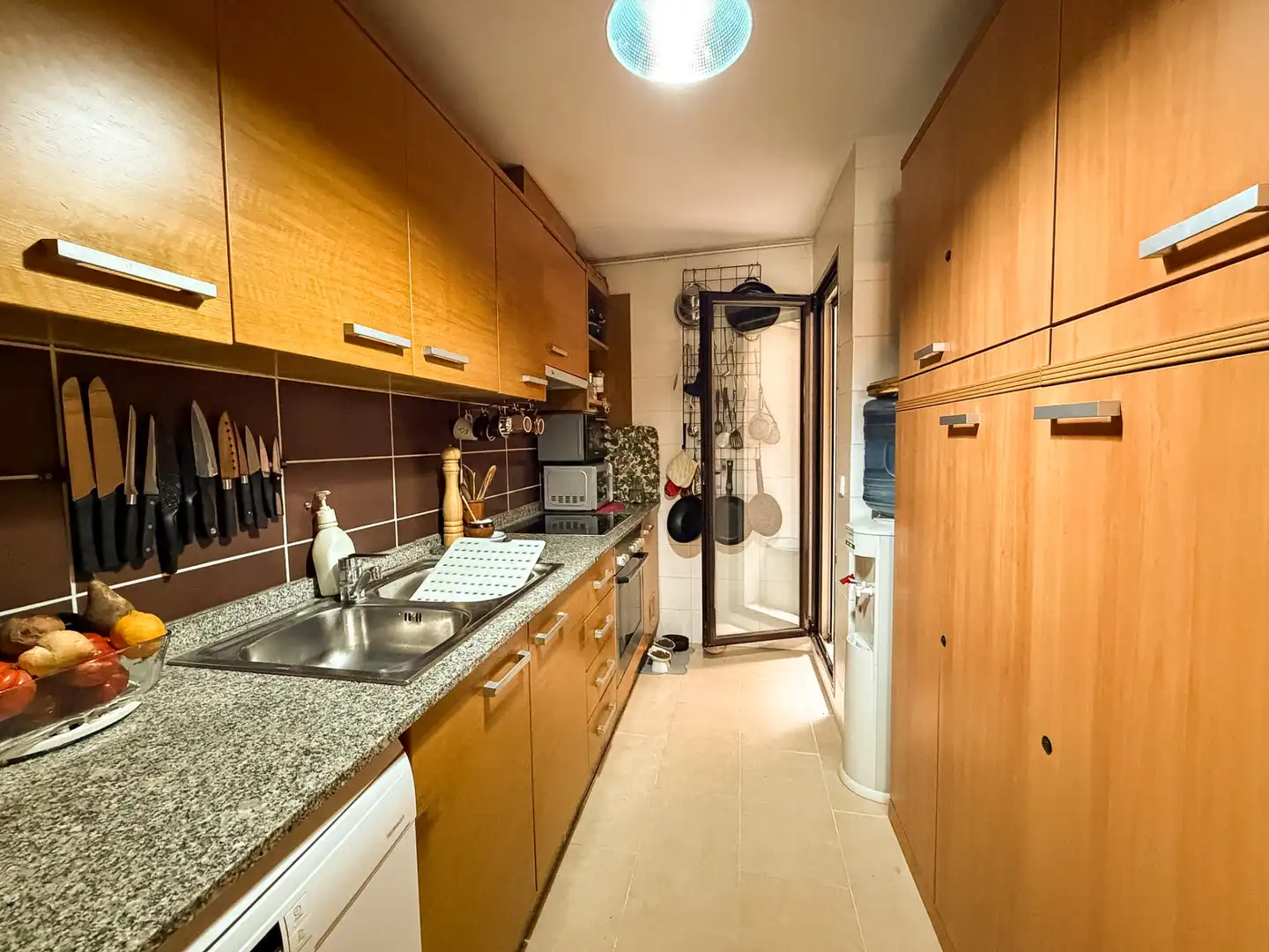 Cuina de Planta baixa en venda en Sagunto / Sagunt amb Aire condicionat, Terrassa i Moblat