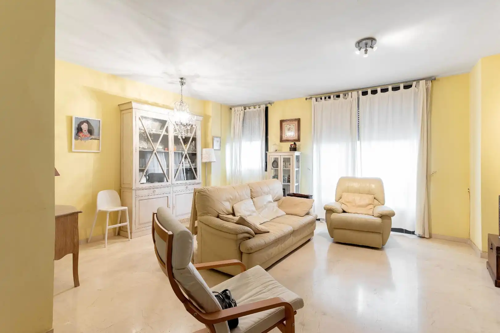 Living room of Duplexes for sale in Brenes  with Air Conditioner, Terrace and Balcony