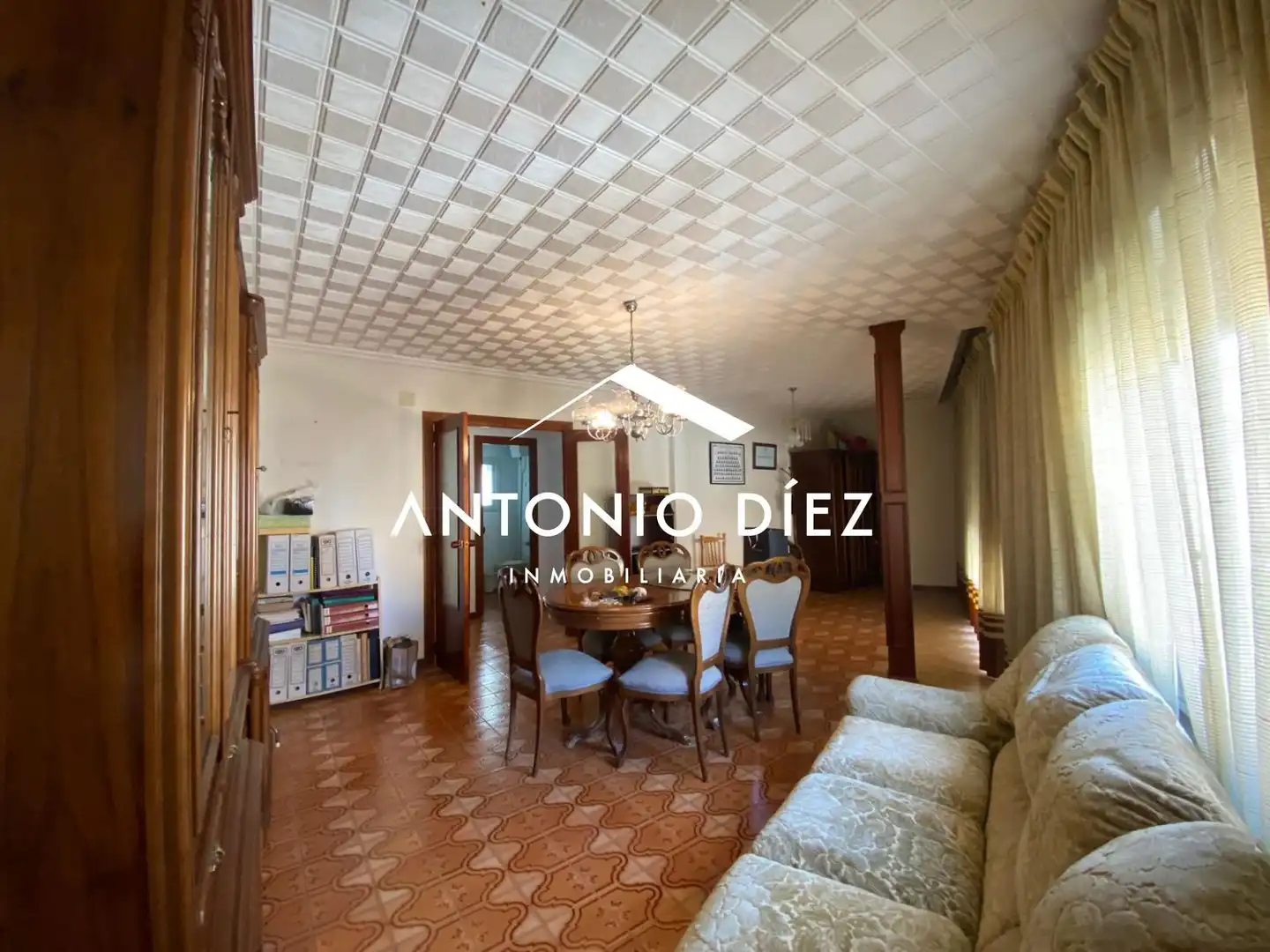 Sala de estar de Casa o chalet en venta en Aspe con Terraza y Balcón