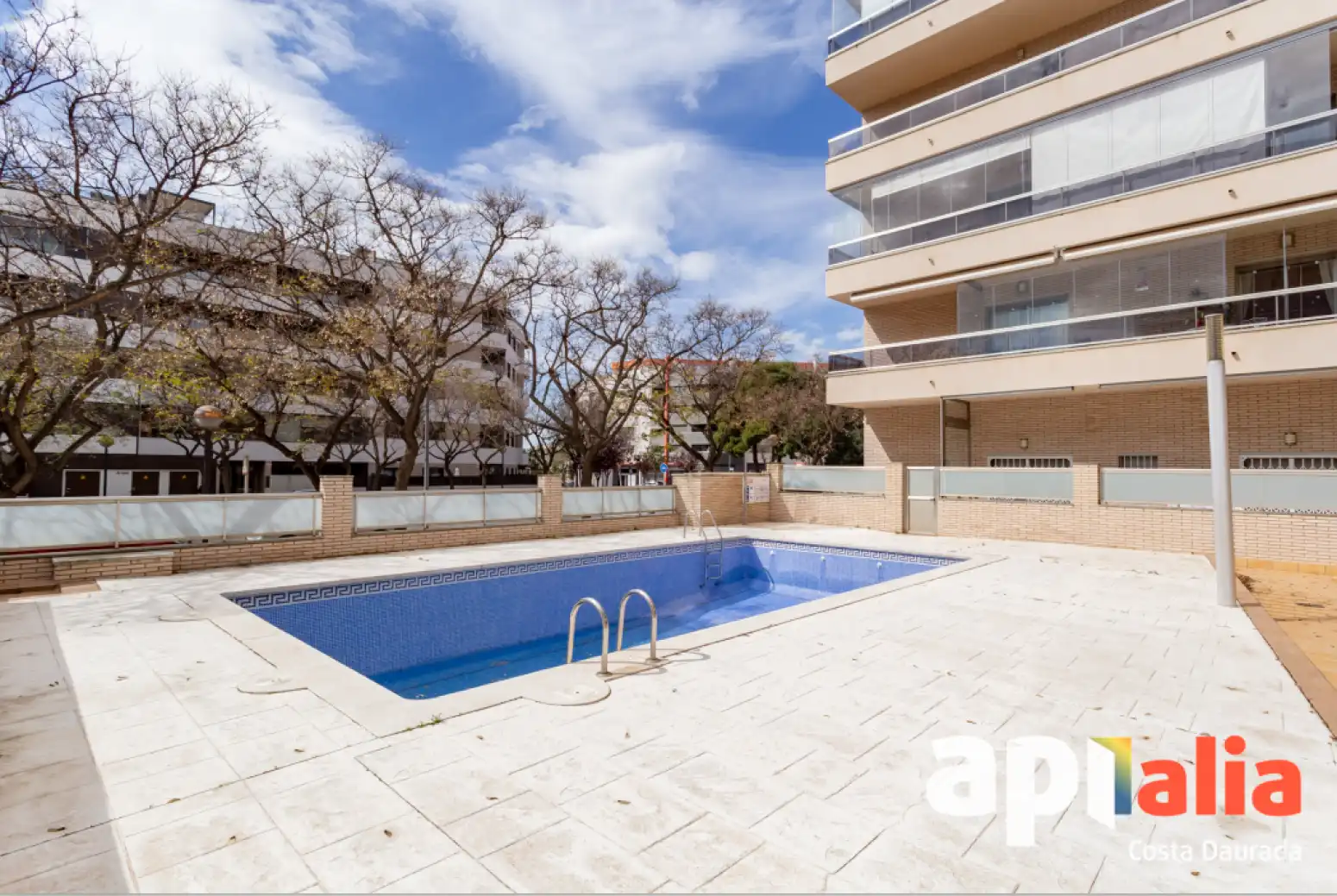 Swimming pool of Flat for sale in Cambrils  with Heating, Parquet flooring and Swimming Pool