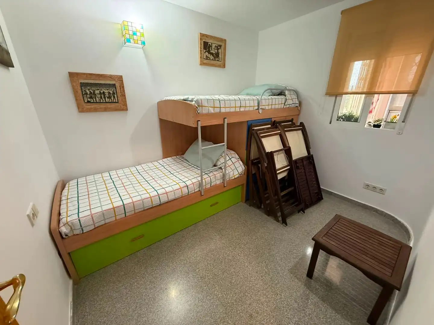Bedroom of Flat for rent in El Campello  with Air Conditioner, Heating and Terrace