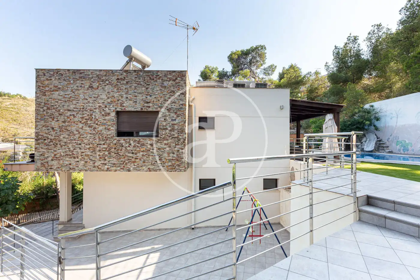 Exterior view of Houses for sale in Chiva  with Air Conditioner, Heating and Private garden