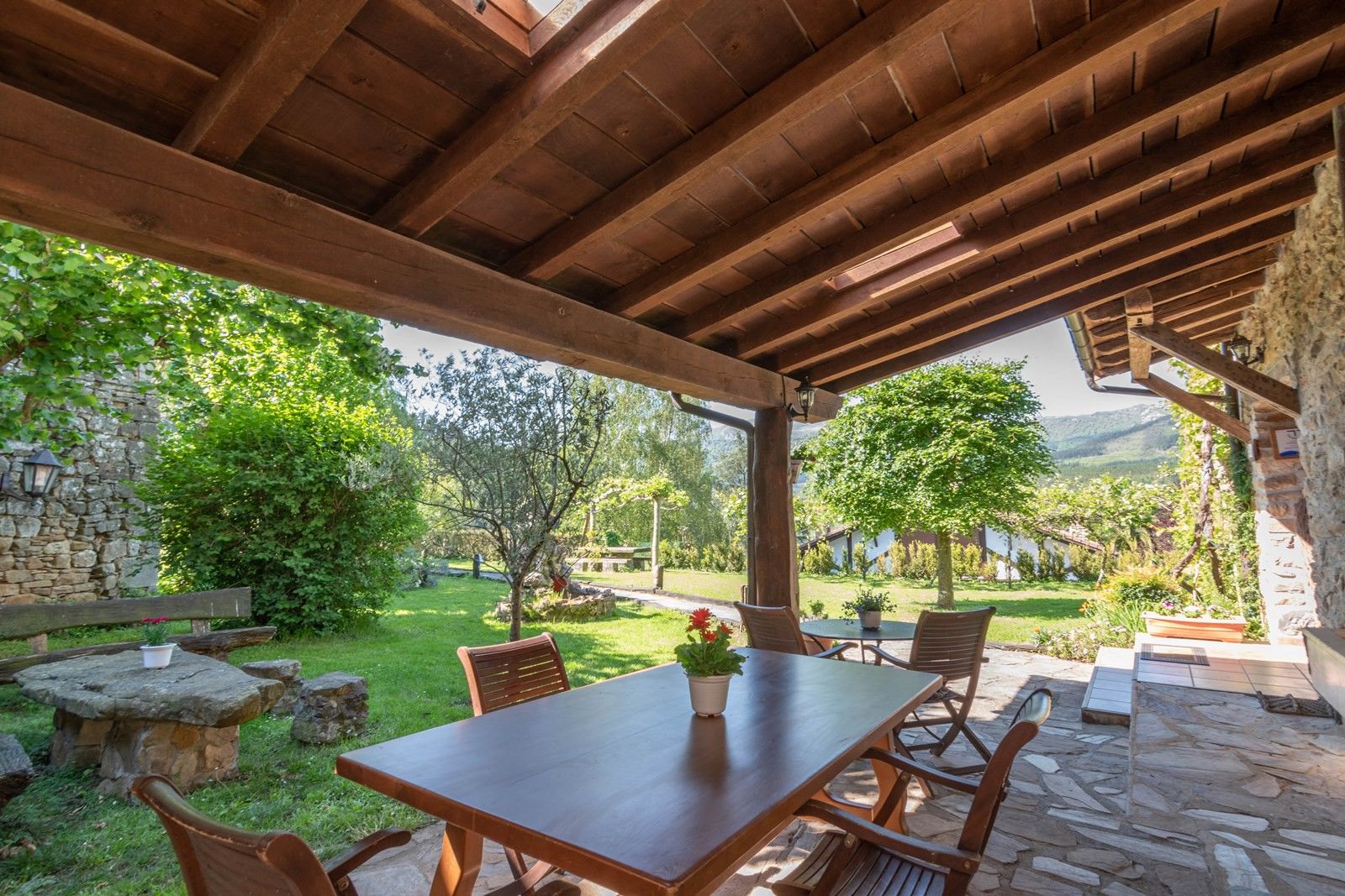 Jardí de Casa o xalet en venda en Zeanuri amb Calefacció, Jardí privat i Terrassa