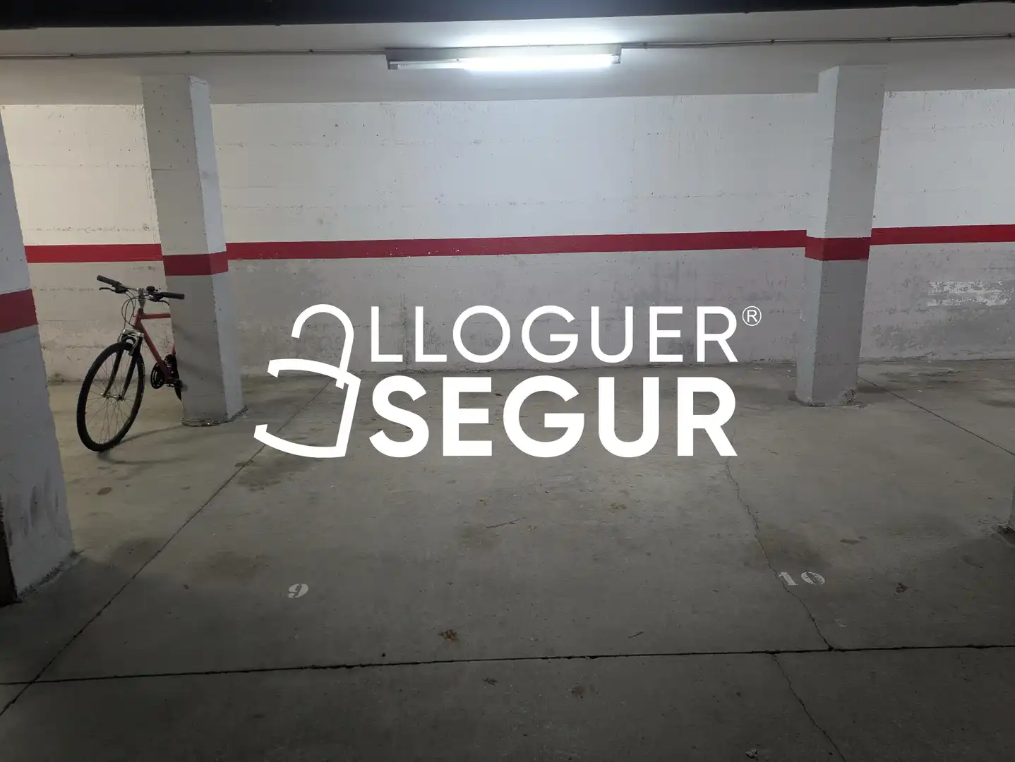 Aparcament de Pis de lloguer en Sant Cugat del Vallès amb Aire condicionat, Calefacció i Moblat