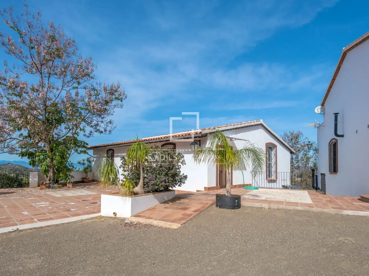 Vista exterior de Finca rústica en venda en Málaga amb Jardí privat, Terrassa i Traster
