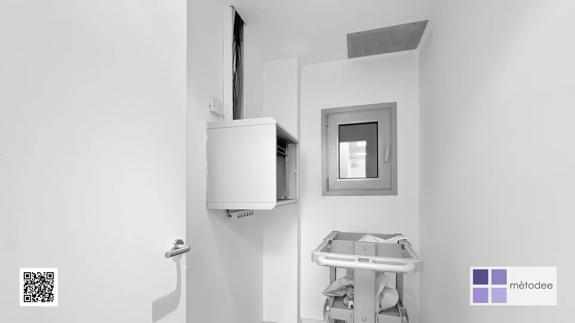 Badezimmer von Büro zur Miete in Esplugues de Llobregat mit Klimaanlage und Heizung