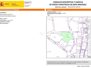 Terreny residencial en venda a Briones