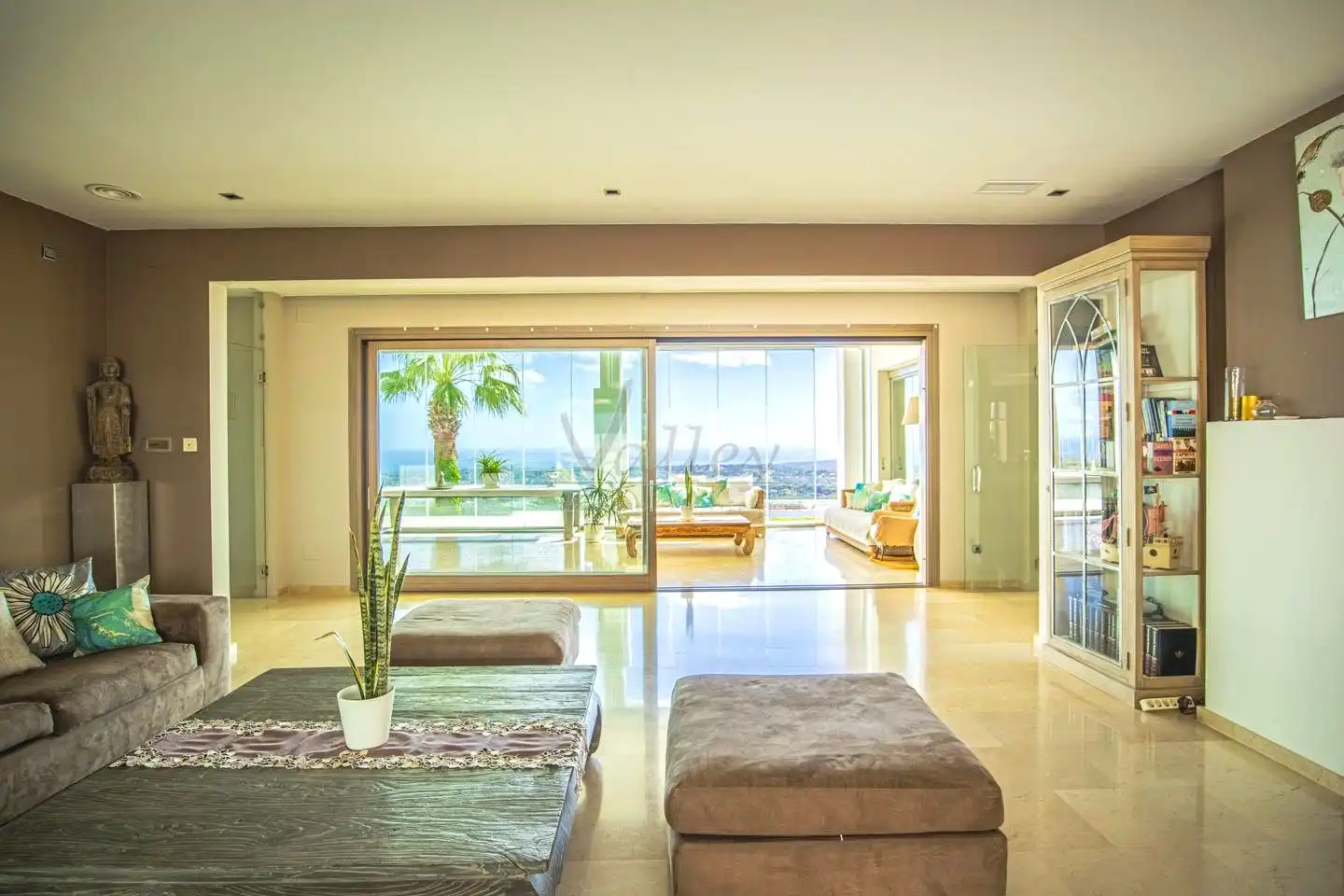 Sala de estar de Casa o chalet de alquiler en Sotogrande con Aire acondicionado, Jardín privado y Terraza