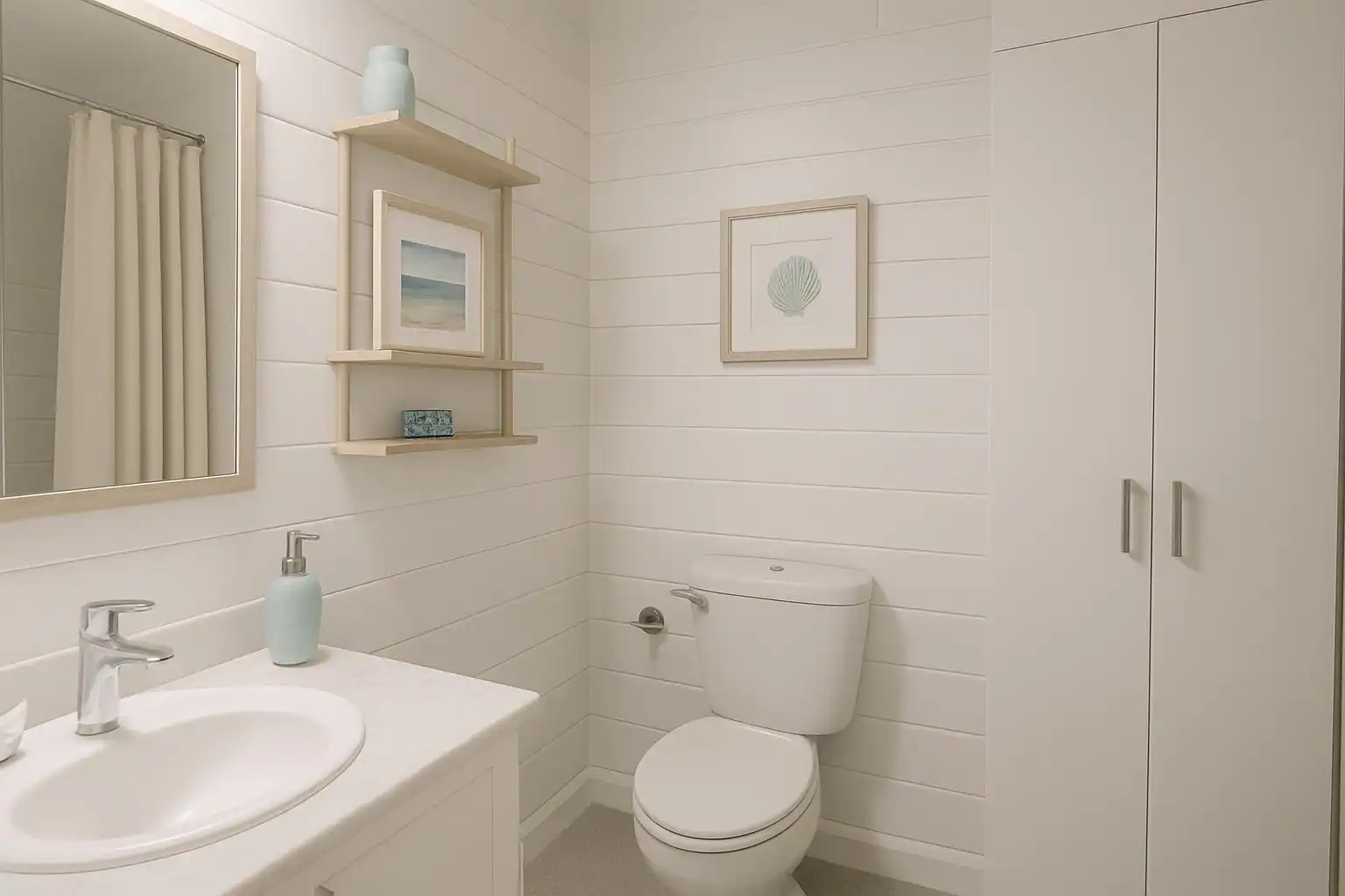 Bathroom of Detached homes for sale in Vilanova i la Geltrú  with Air Conditioner, Heating and Private garden
