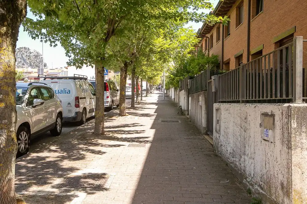 Vista exterior de Casa adosada en venta en Irurtzun con Aire acondicionado, Calefacción y Trastero
