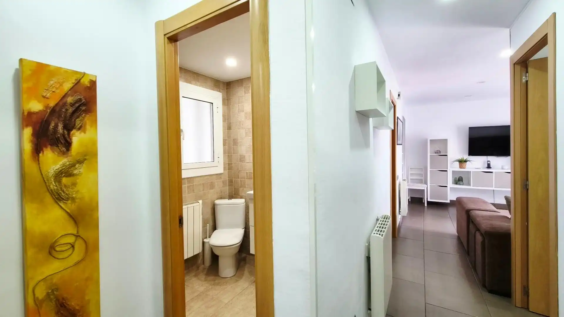 Bany de Pis en venda en Manresa amb Aire condicionat, Calefacció i Balcó