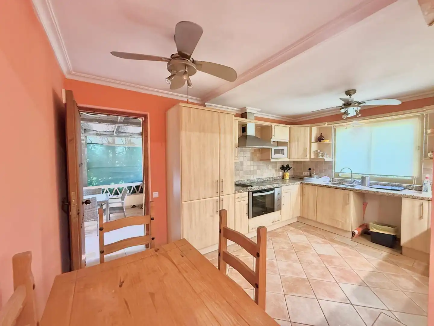 Kitchen of Detached homes for sale in Mijas  with Air Conditioner, Heating and Private garden