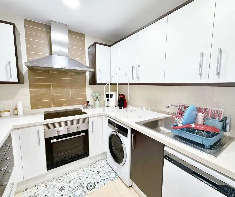 Cocina de Piso en venta en Moncofa con Amueblado y Piscina comunitaria