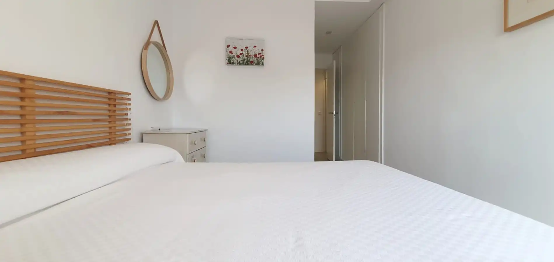 Bedroom of Apartments for rent in Dénia  with Air Conditioner, Heating and Terrace