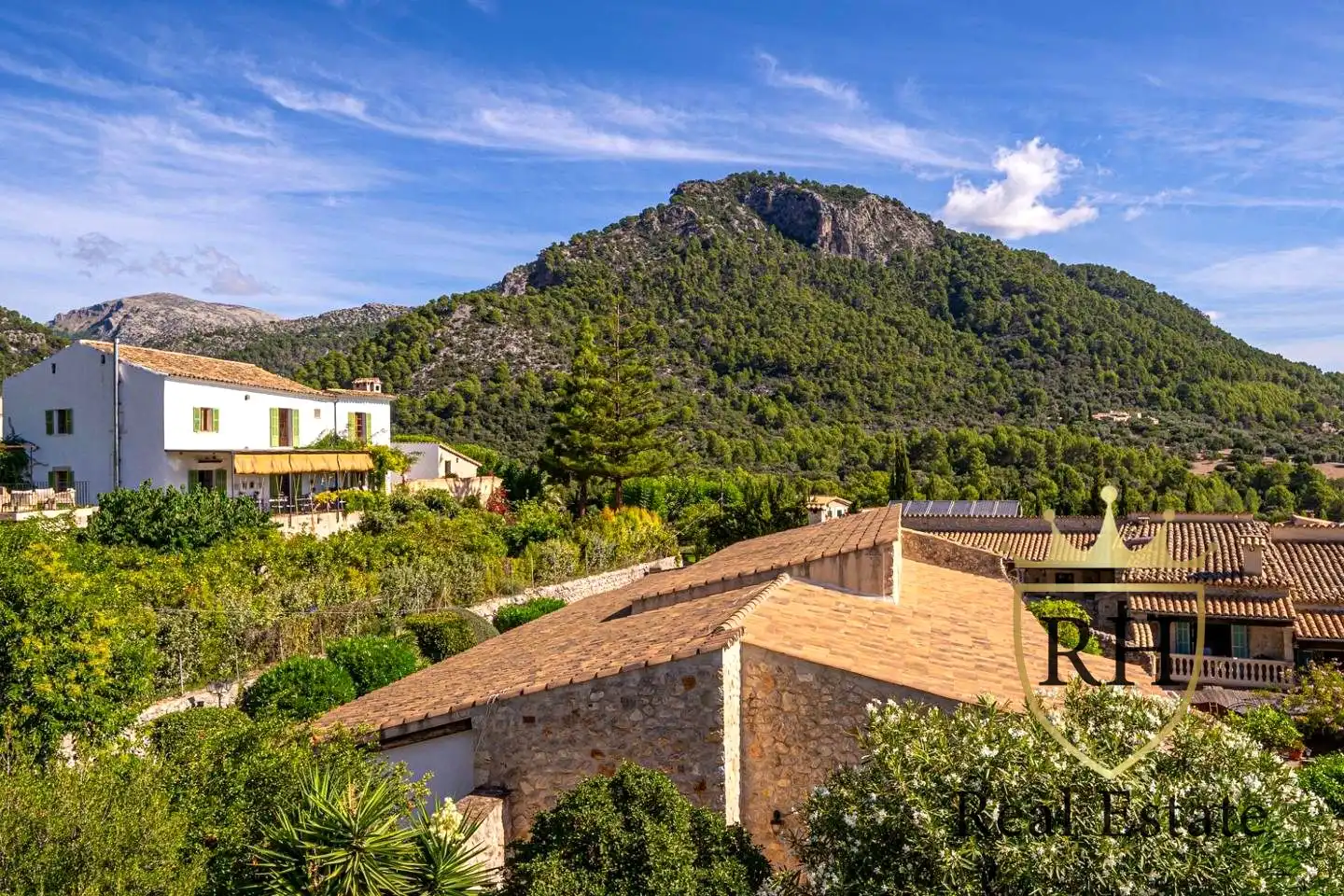 Vista exterior de Casa o chalet en venta en Selva con Aire acondicionado, Jardín privado y Terraza