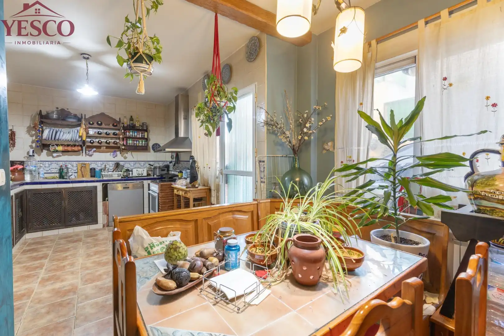 Cocina de Casa adosada en venta en Güevéjar con Calefacción, Terraza y Balcón