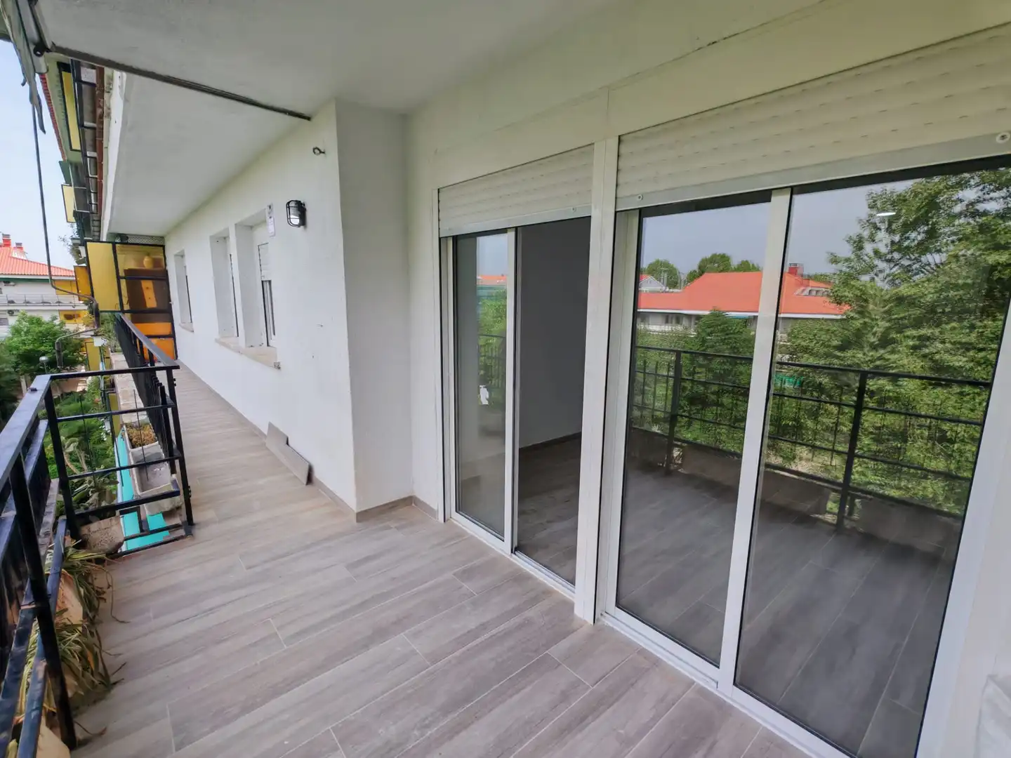 Balcony of Flat for sale in Móstoles  with Heating, Parquet flooring and Terrace