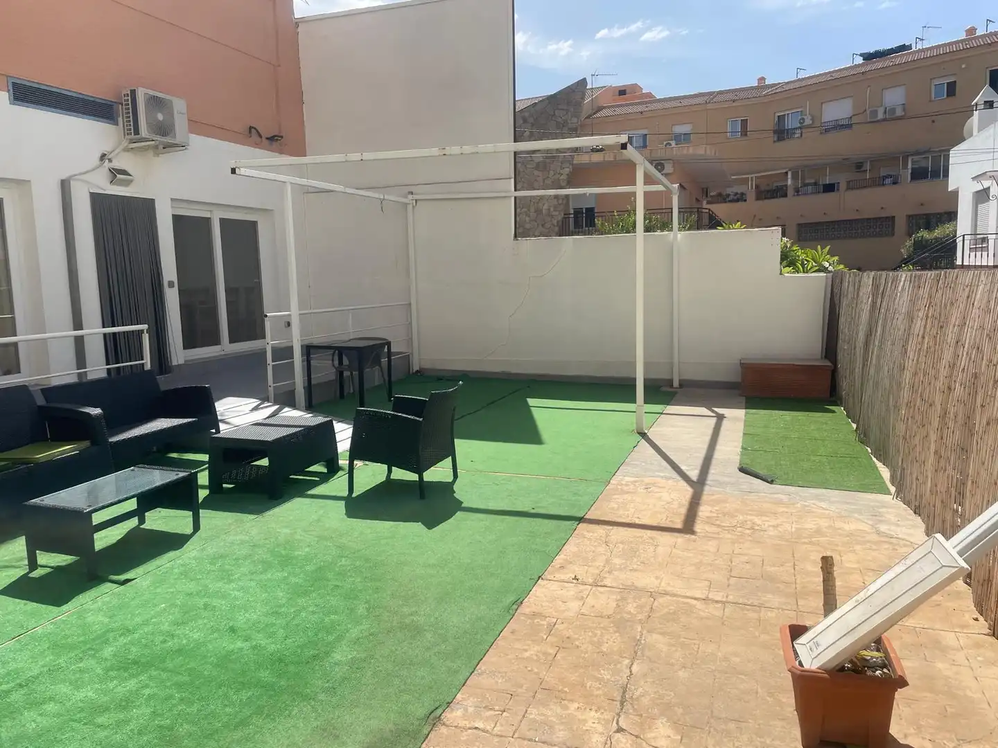 Terrace of Houses for rent in Málaga  with Private garden, Terrace and Furnished