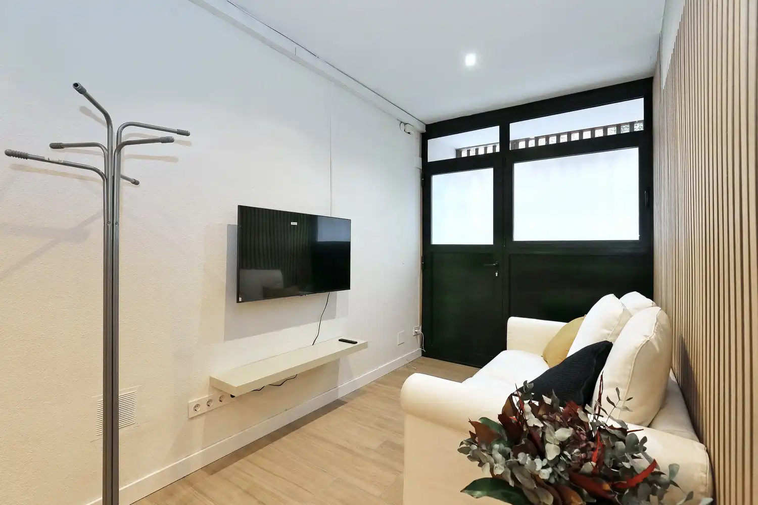 Wohnzimmer von Wohnung zum Verkauf in Barcelona mit Klimaanlage, Heizung und Möbliert