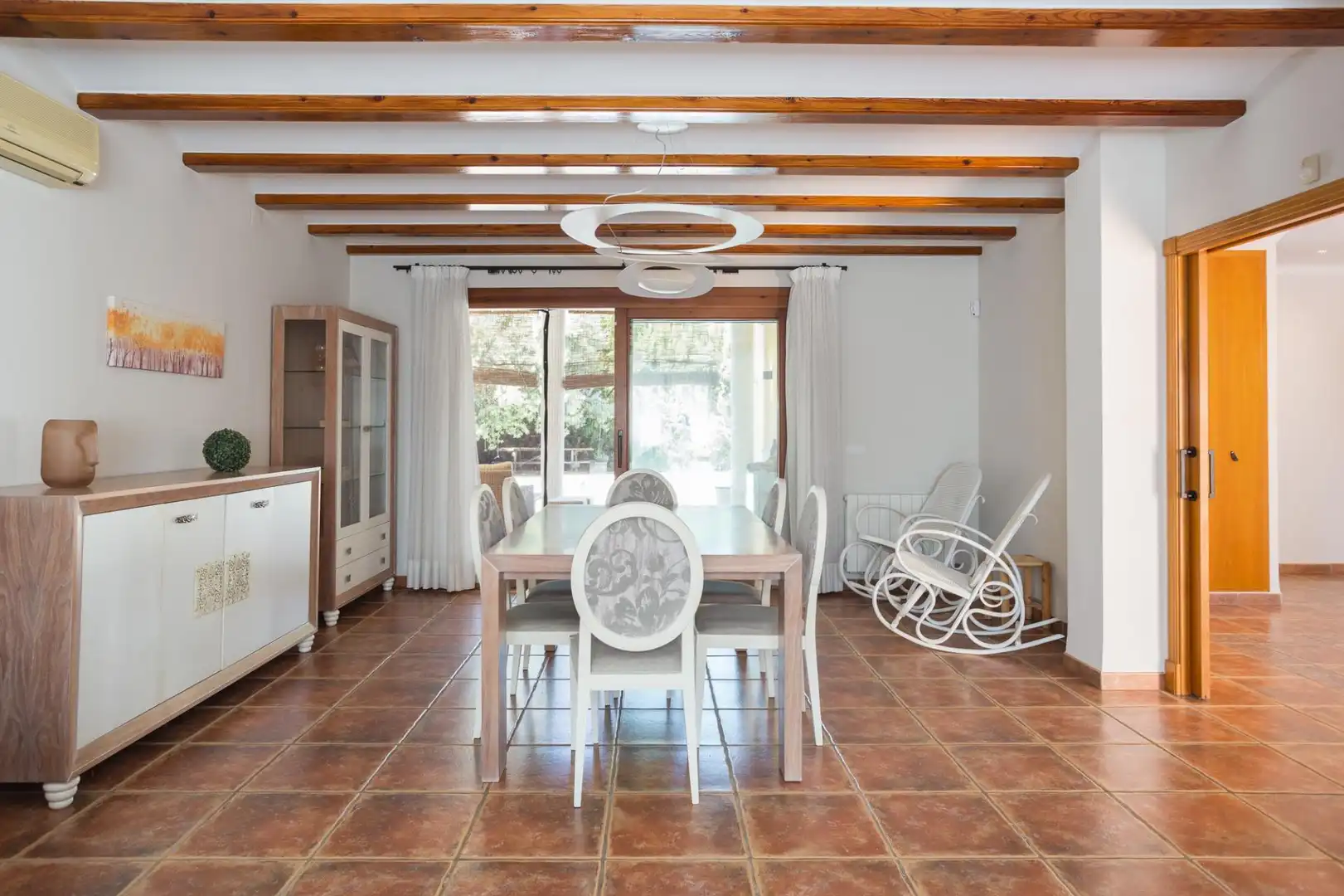 Comedor de Casa o chalet en venta en Rafelcofer con Aire acondicionado, Calefacción y Jardín privado