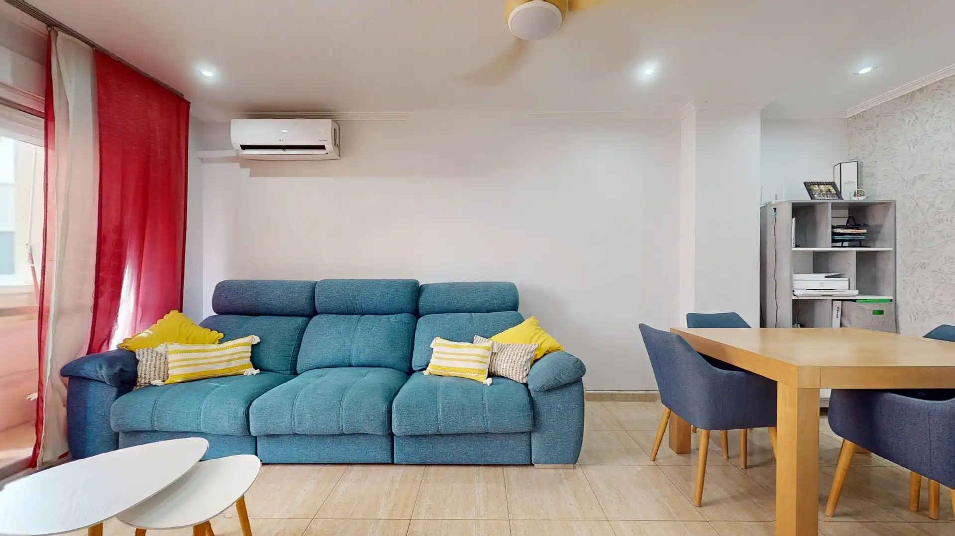 Wohnzimmer von Wohnung zum Verkauf in Elche / Elx mit Klimaanlage, Terrasse und Abstellraum