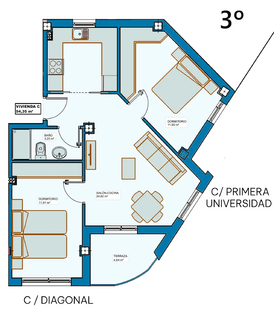 Apartamento en venta en San Antonio