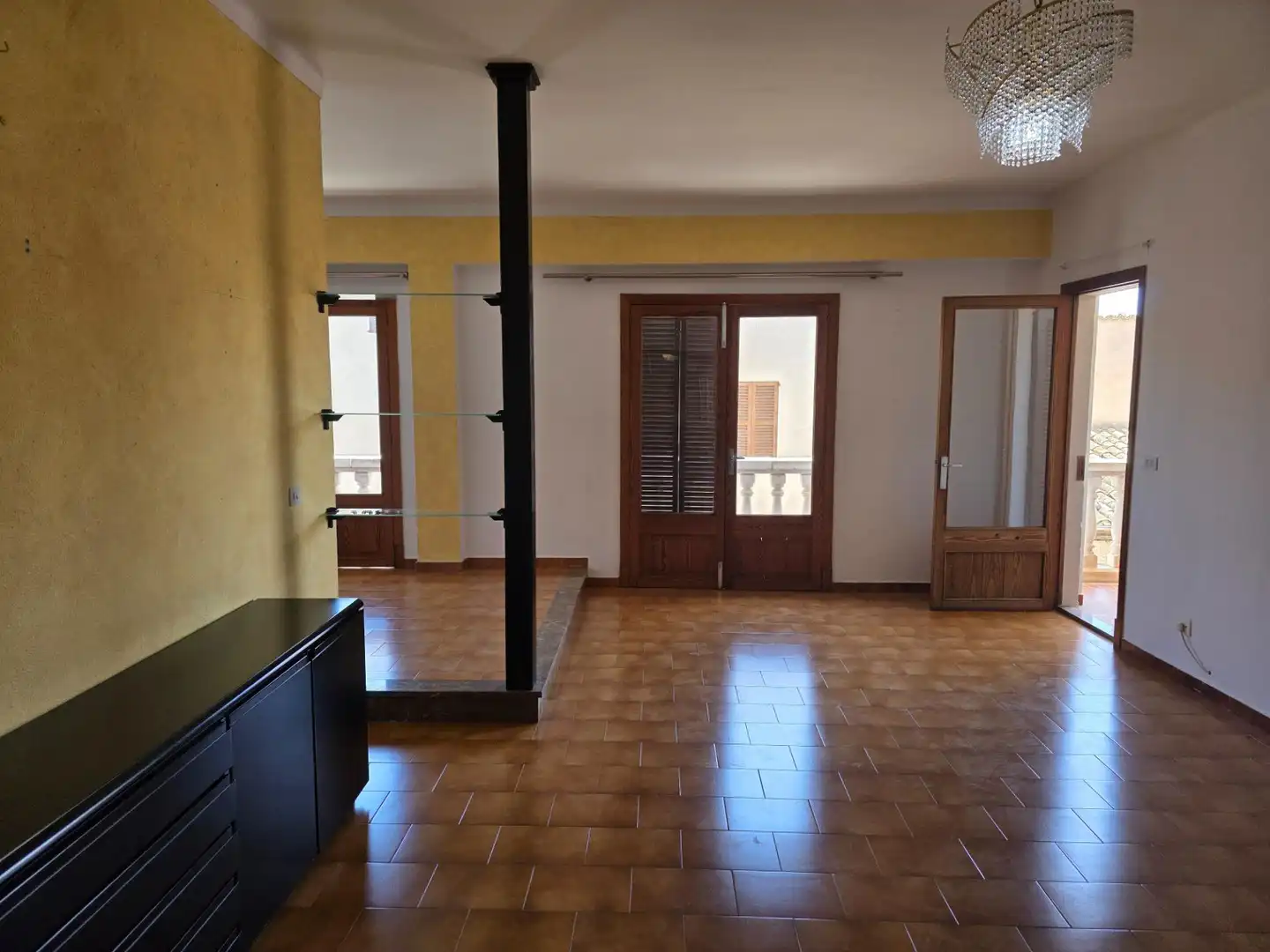 Wohnzimmer von Wohnung zur Miete in Binissalem mit Klimaanlage und Terrasse