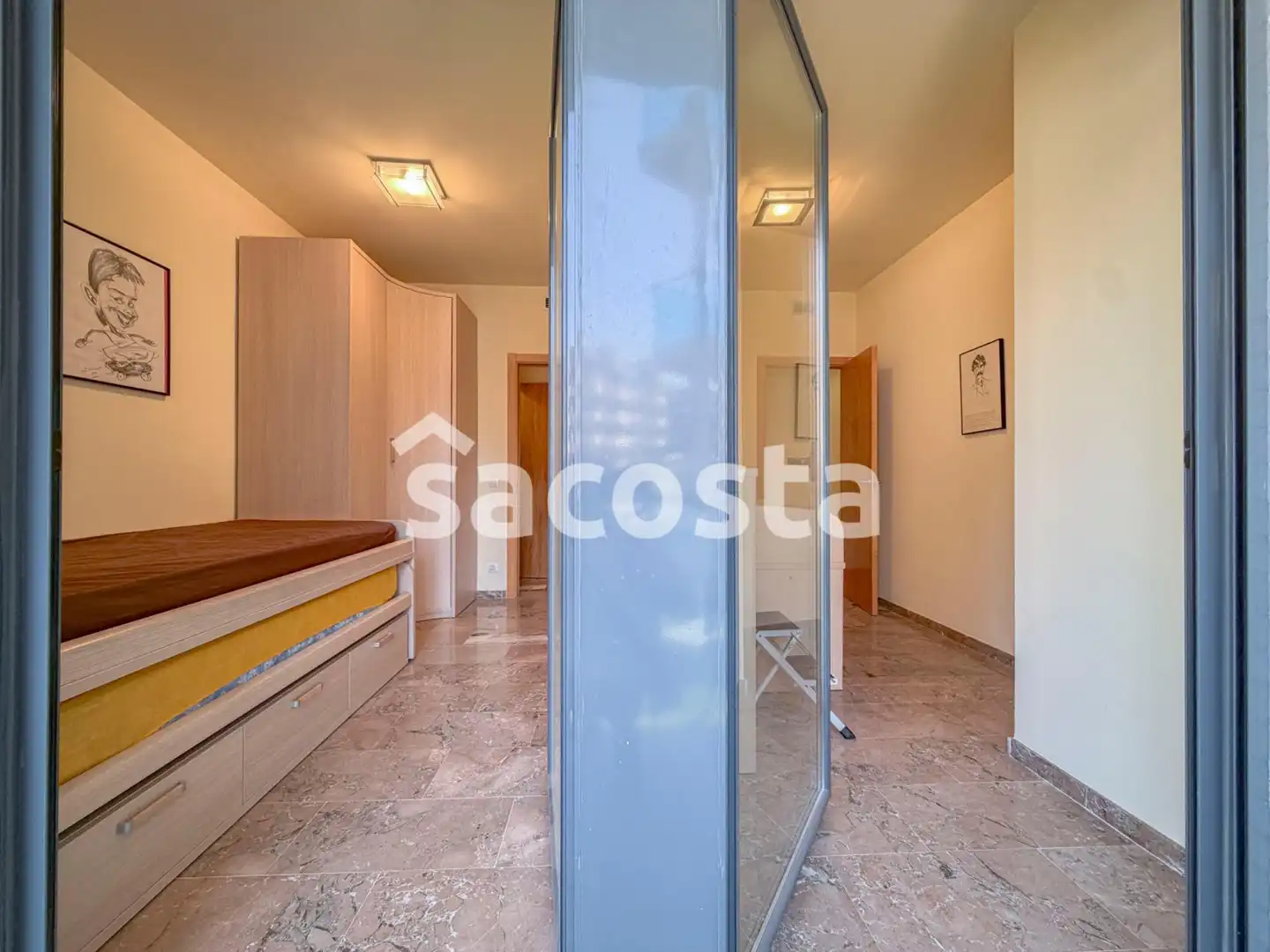 Bedroom of Flat for sale in Lloret de Mar  with Air Conditioner, Heating and Private garden