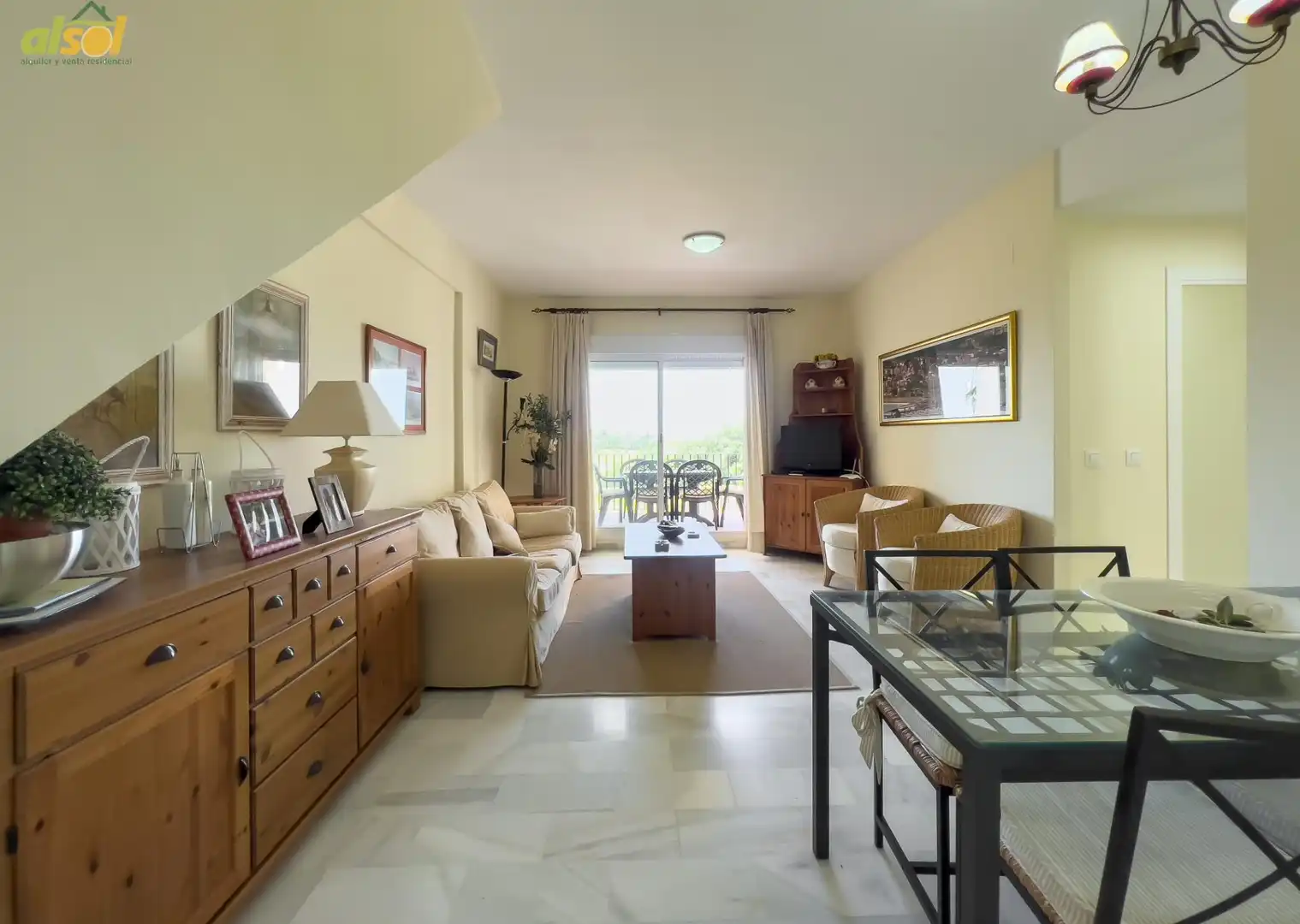 Living room of Attic for sale in Rota  with Air Conditioner, Terrace and Storage room