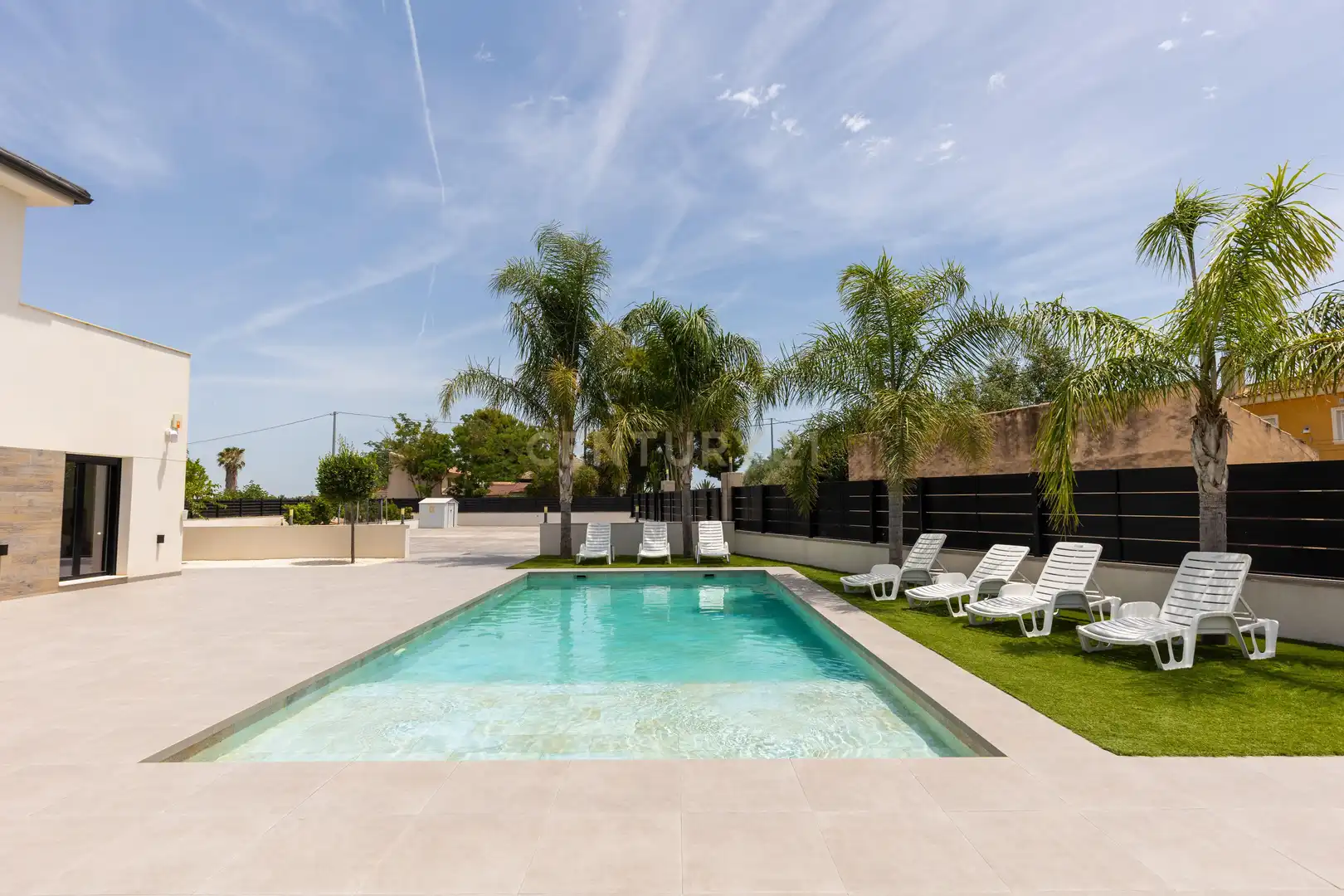 Piscina de Casa o xalet en venda en Catral amb Aire condicionat, Jardí privat i Piscina
