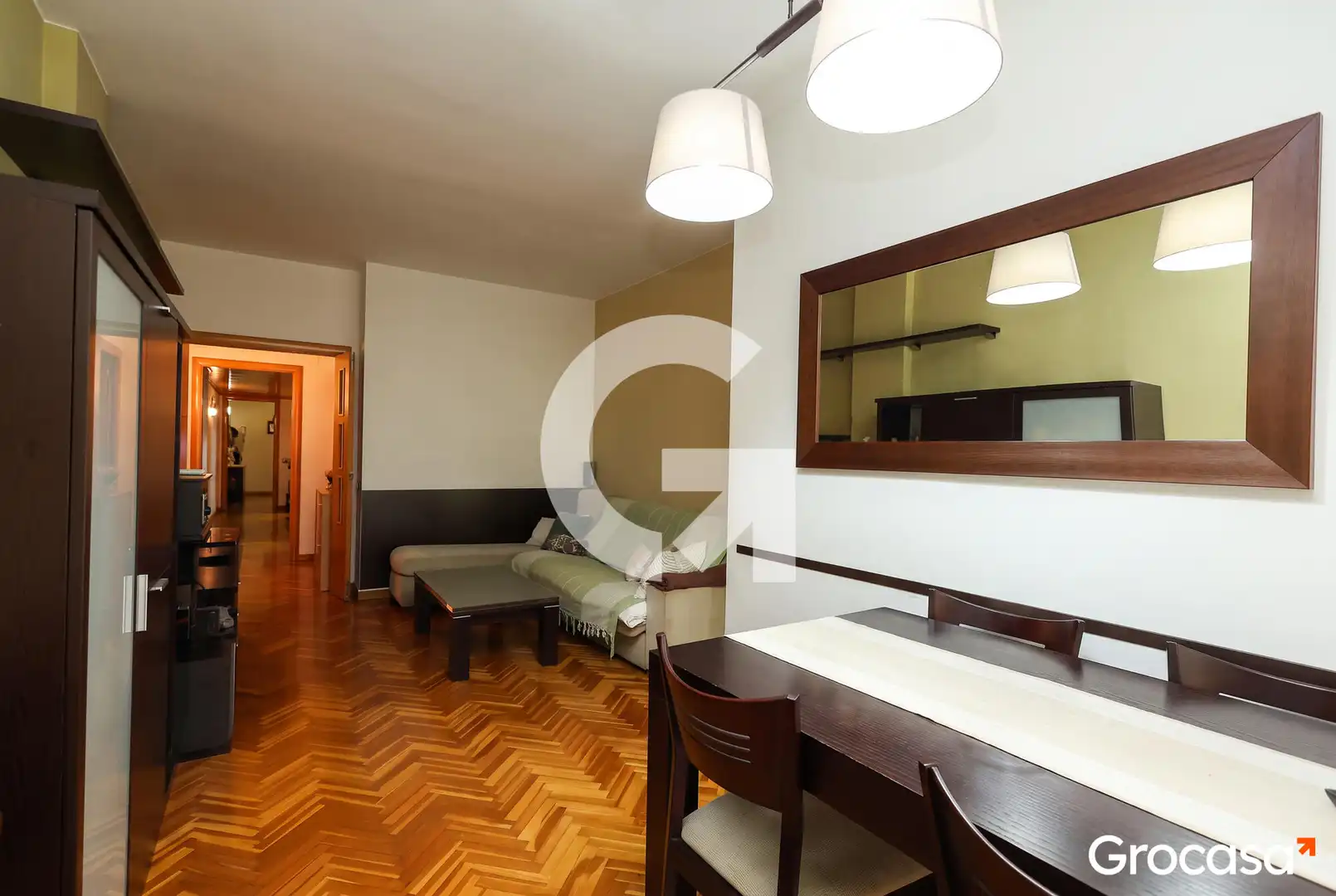Sala de estar de Piso en venta en Barcelona con Aire acondicionado, Calefacción y Horno