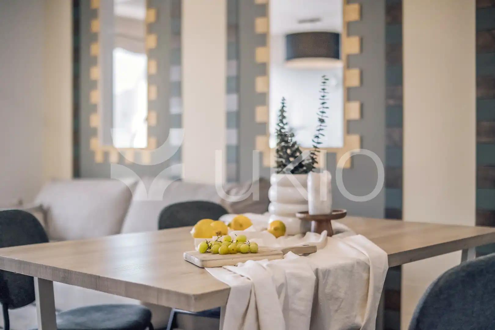 Dining room of Flat for rent in Madrid  with Air Conditioner, Heating and Furnished