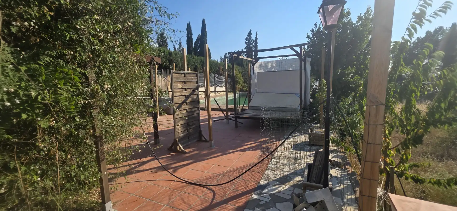 Jardí de Casa o xalet en venda en La Zubia amb Aire condicionat, Terrassa i Piscina
