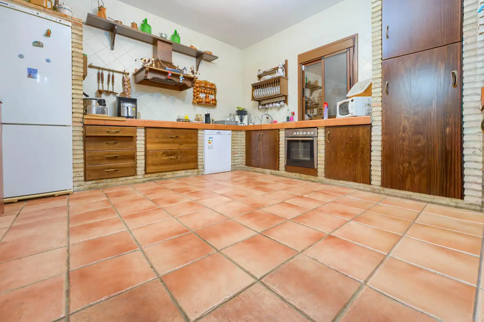 Kitchen of Country homes for sale in Pilas  with Private garden, Terrace and Swimming Pool