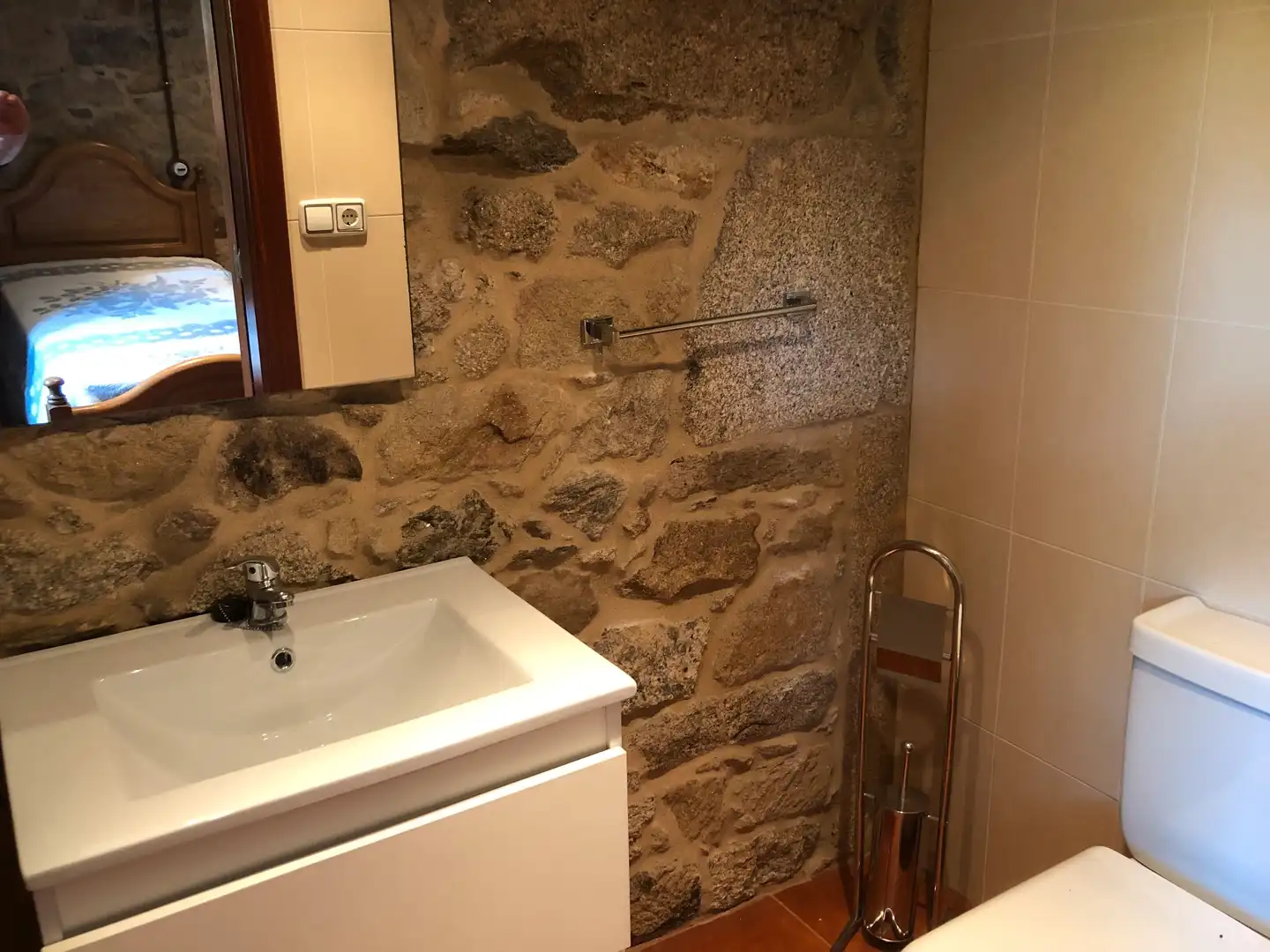 Bathroom of Houses for sale in Chantada  with Heating, Private garden and Parquet flooring