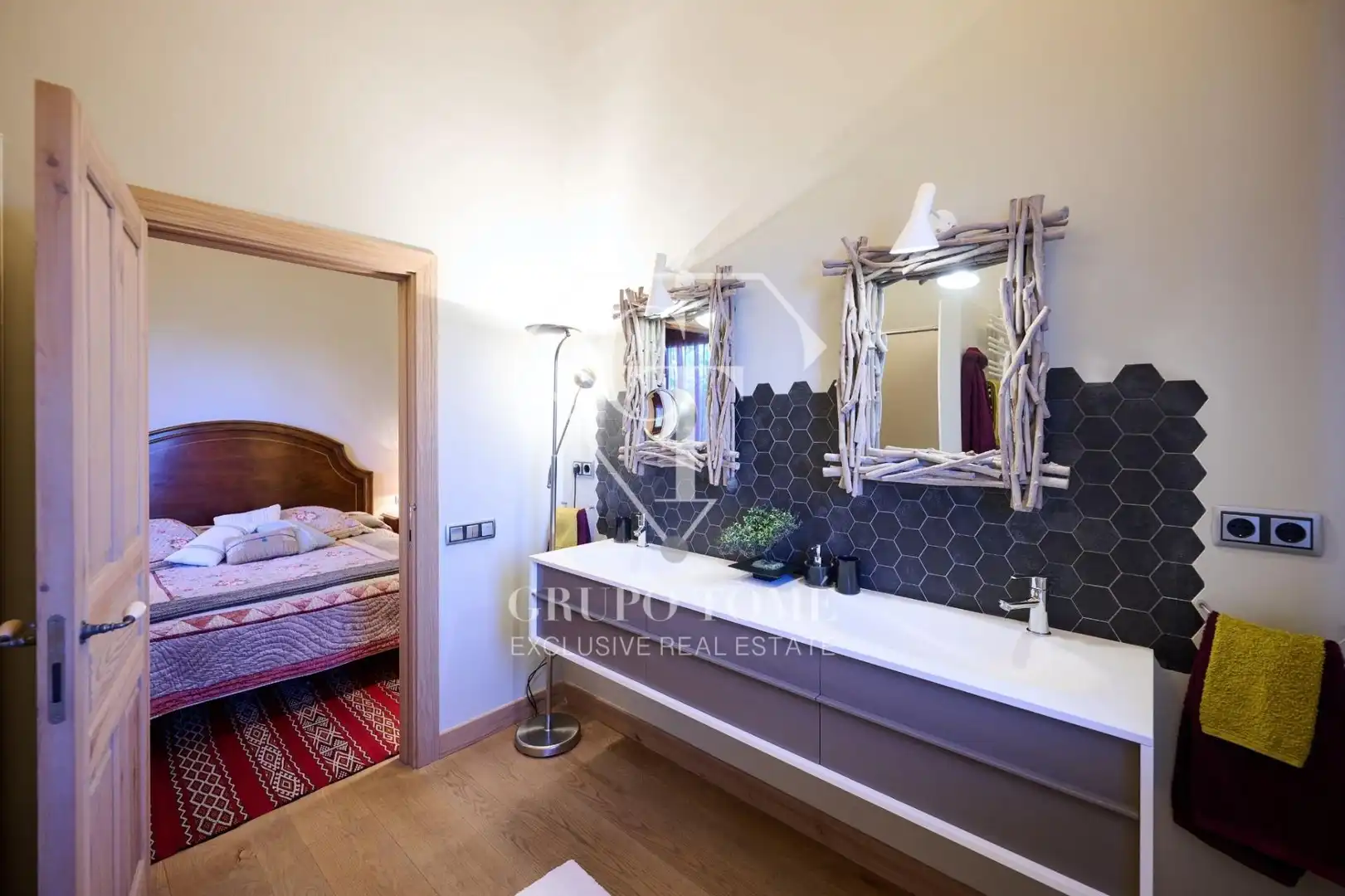 Baño de Casa o chalet en venta en Ayegui / Aiegi con Aire acondicionado, Calefacción y Jardín privado