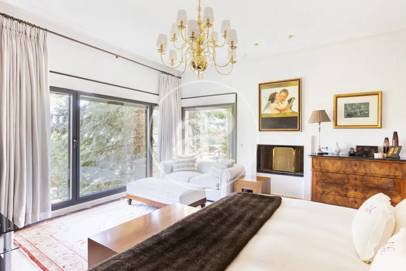 Habitación de Casa o chalet en venta en Torrelodones con Aire acondicionado, Calefacción y Jardín privado