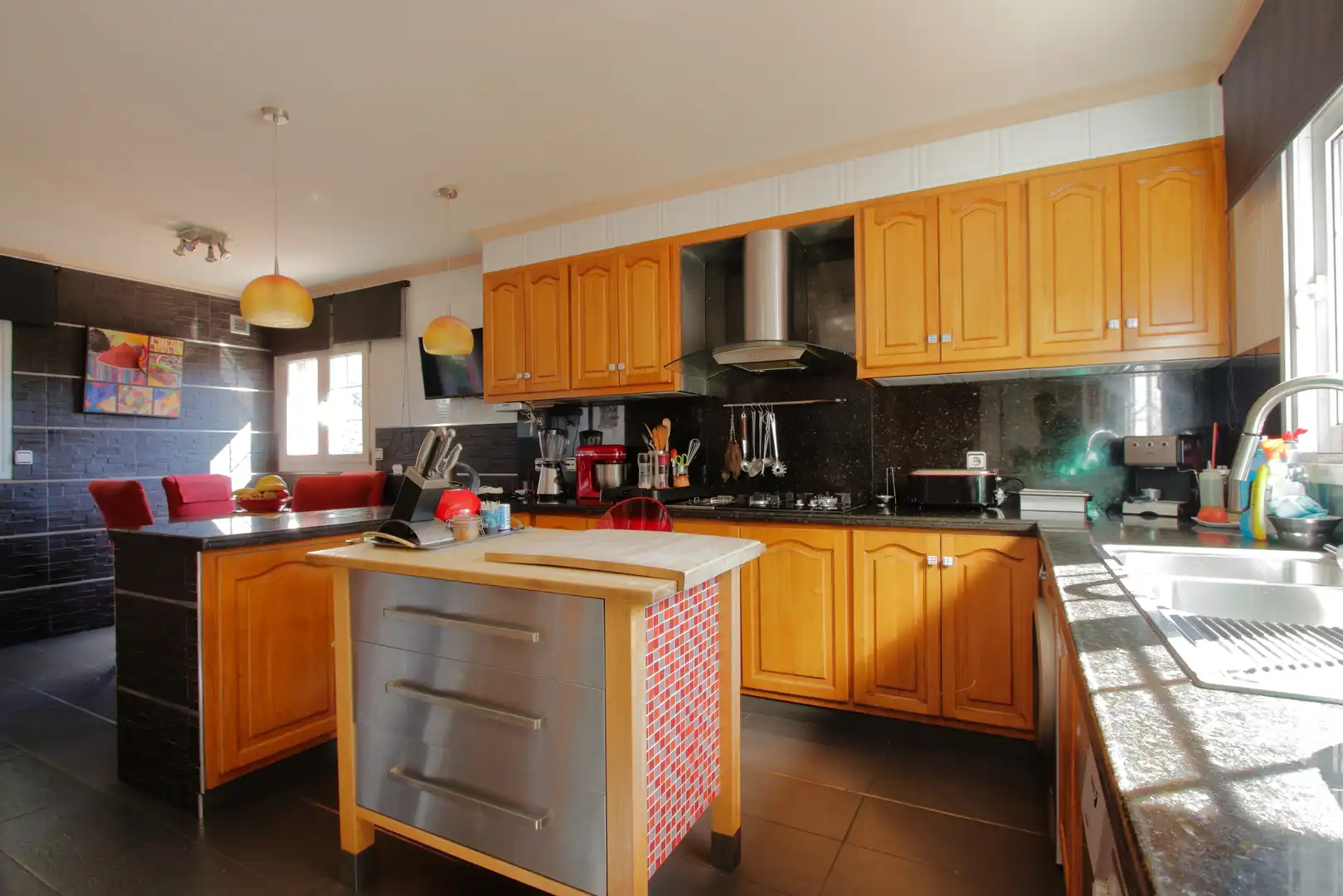 Cocina de Casa o chalet en venta en Girona con Calefacción, Terraza y Trastero