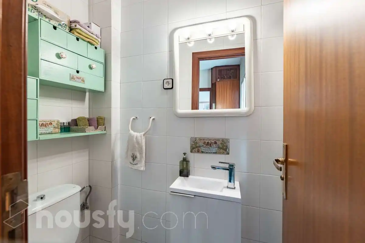 Baño de Casa o chalet en venta en Sant Cugat del Vallès con Calefacción, Jardín privado y Parquet