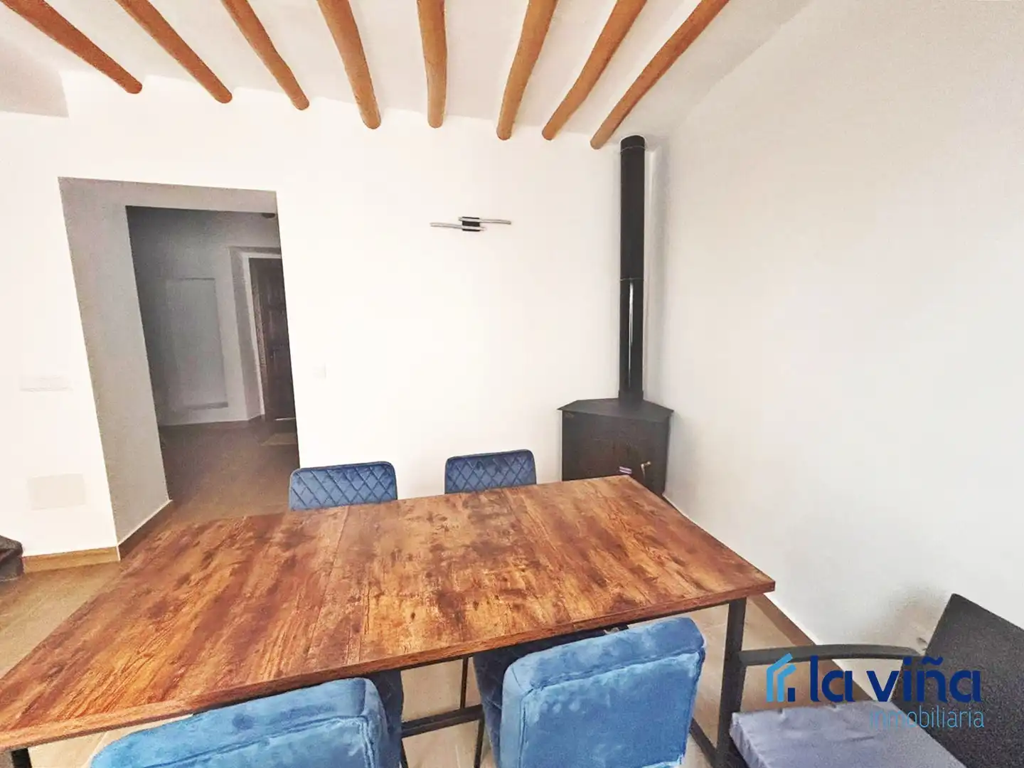 Dining room of Houses for sale in Cuevas Bajas  with Swimming Pool and Furnished