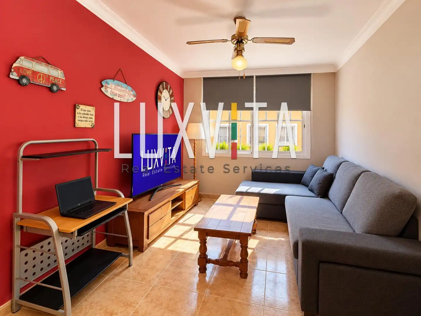 Living room of Flat for sale in Las Rosas