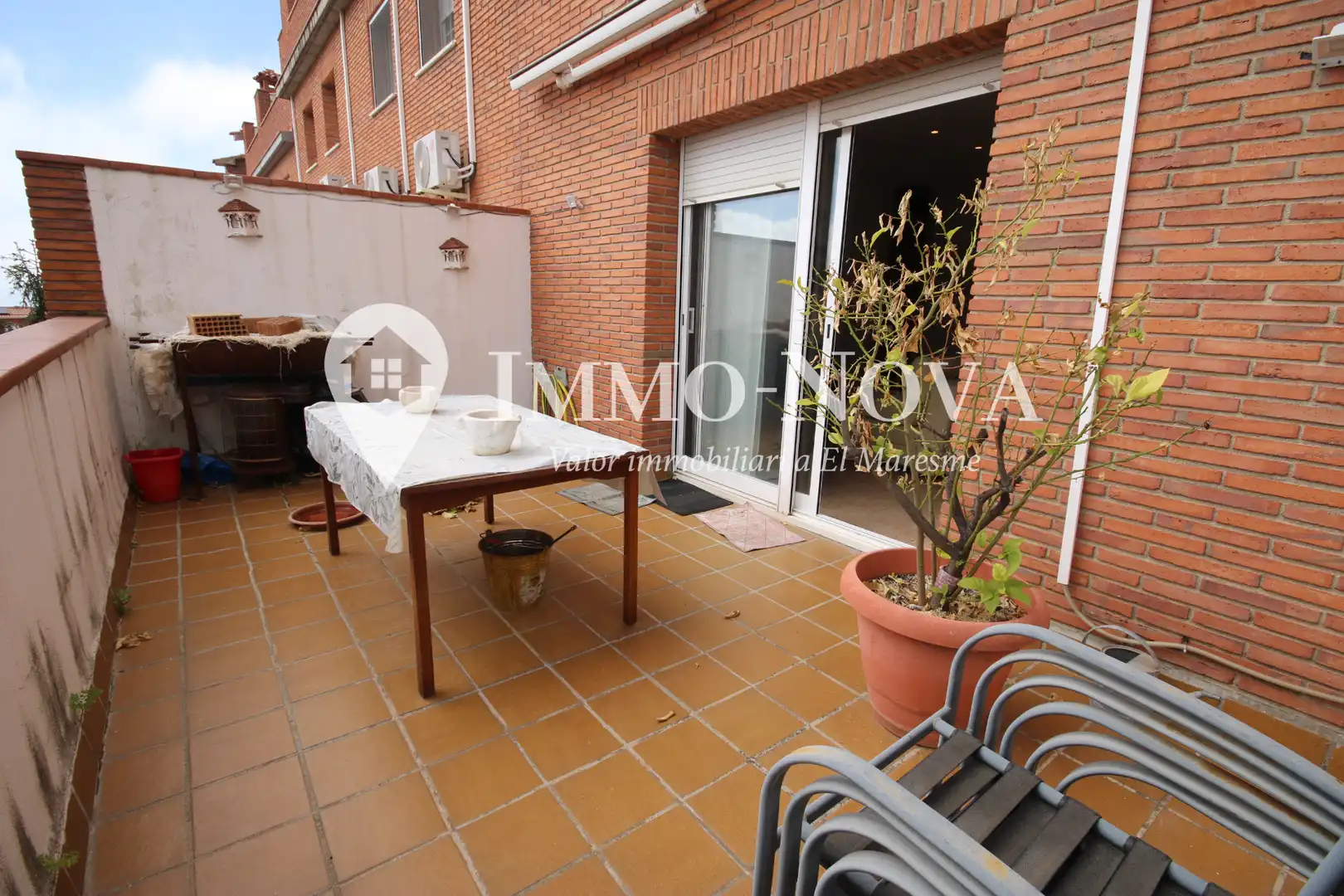 Terrace of Detached homes for sale in Mataró  with Heating, Terrace and Furnished