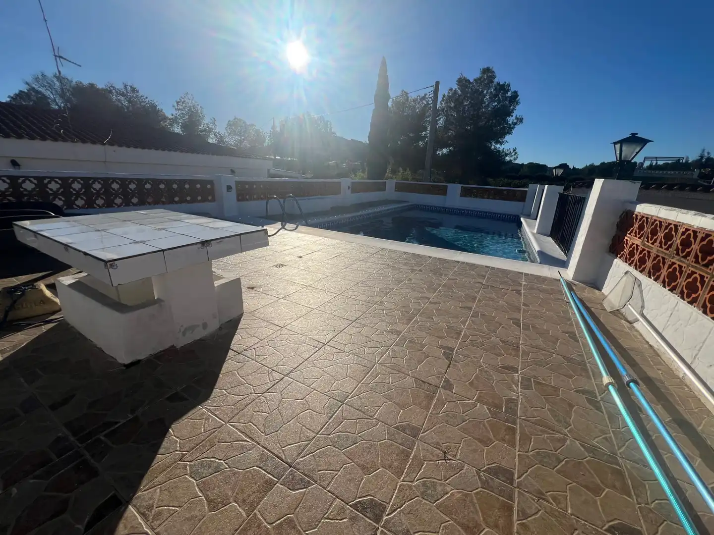 Piscina de Casa o xalet en venda en Vilamarxant amb Calefacció, Jardí privat i Terrassa