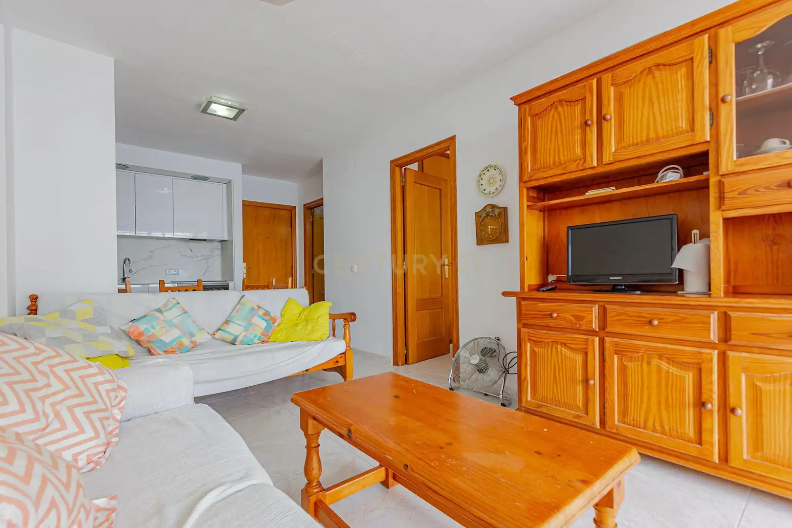 Sala de estar de Apartamento de alquiler en Calpe / Calp