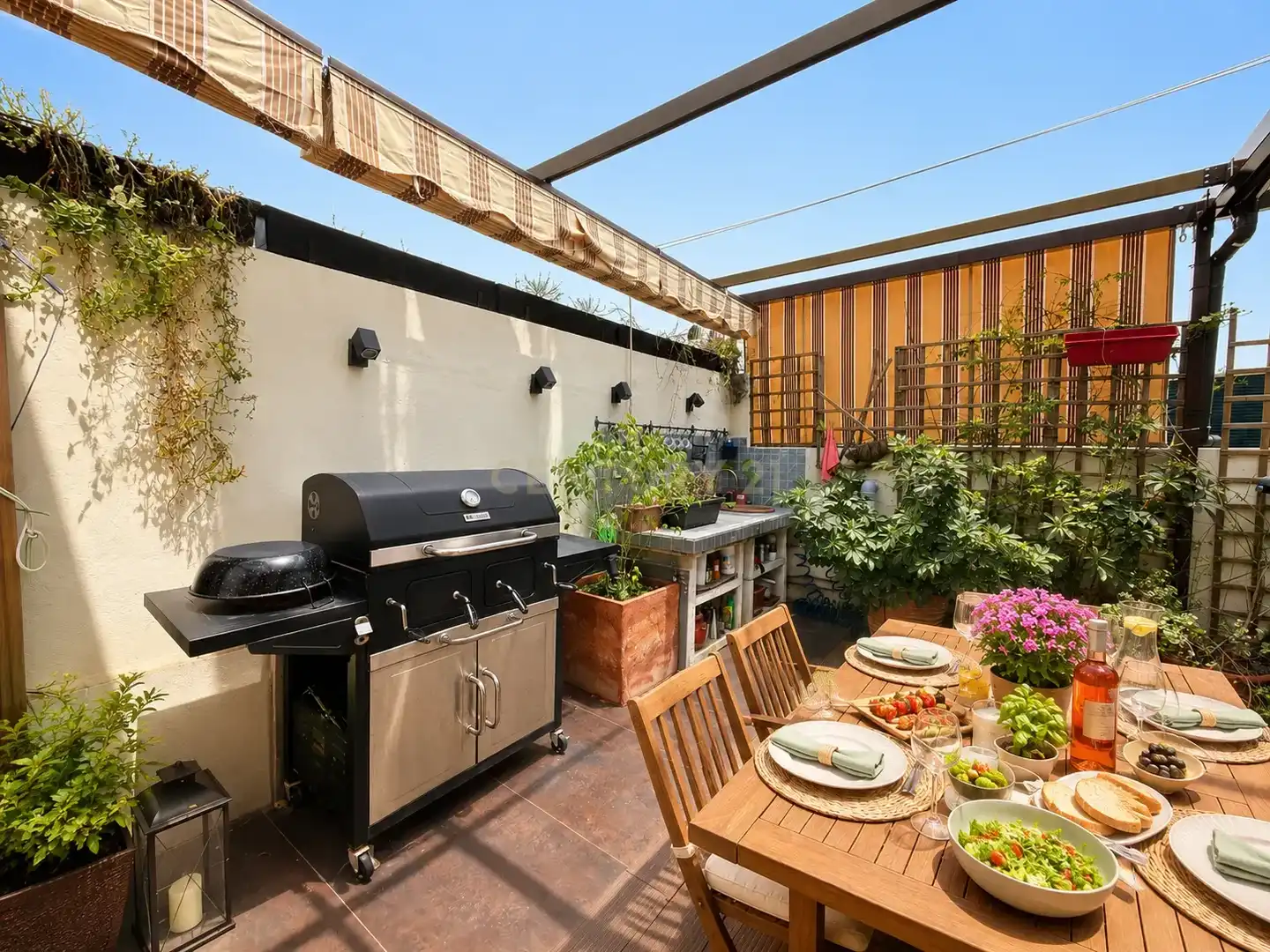 Terrace of Apartments for sale in Málaga  with Air Conditioner, Private garden and Oven