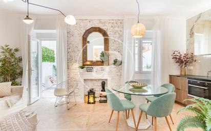Dining room of Flat for sale in  Madrid Capital  with Air Conditioner, Heating and Terrace