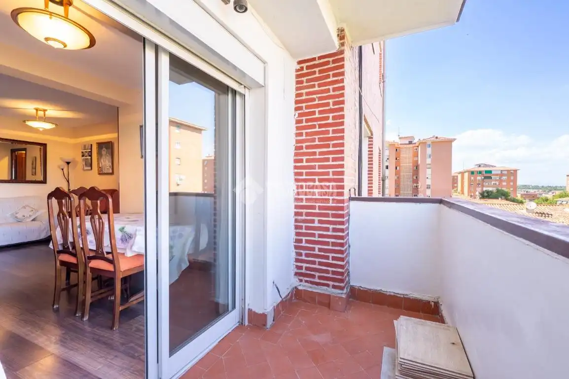 Balcony of Flat for sale in Madrid  with Heating and Terrace